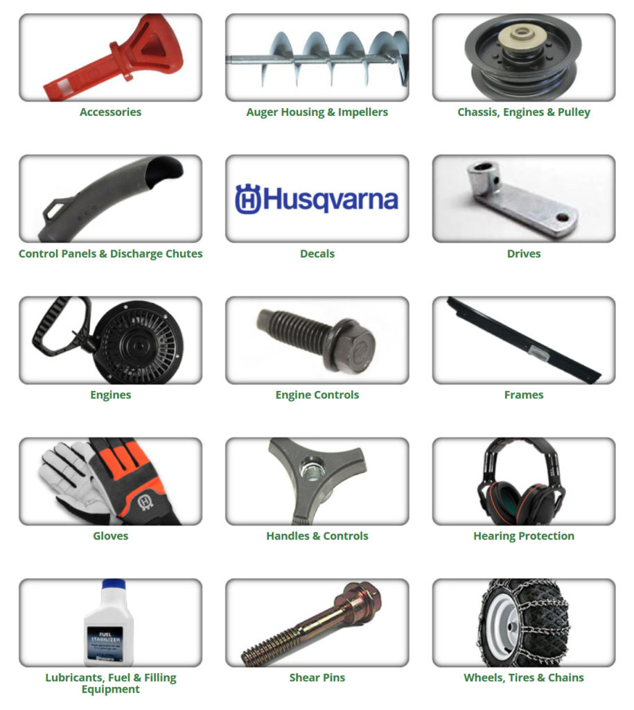 Power Mower Sales has the best prices on Husqvarna Snowblower parts