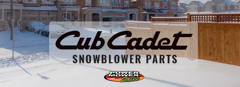 Don't be shy! Power Mower Sales has the Cub Cadet Snowblower parts you're looking for at an incredible price.