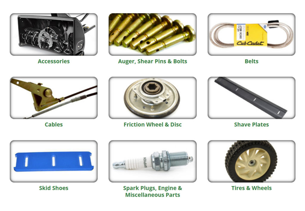 Power Mower Sales offers an array of Cub Cadet Snowblower parts to choose from, with incredible prices and shipping rates.