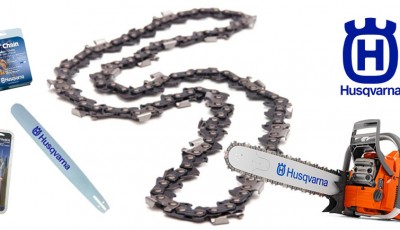 Husqvarna chainsaw chain and bar guide