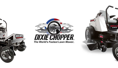 Selection of Dixie Chopper mowers offered by Power Mower Sales