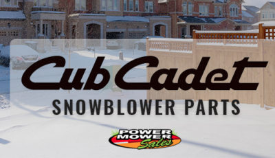 Don't be shy! Power Mower Sales has the Cub Cadet Snowblower parts you're looking for at an incredible price.